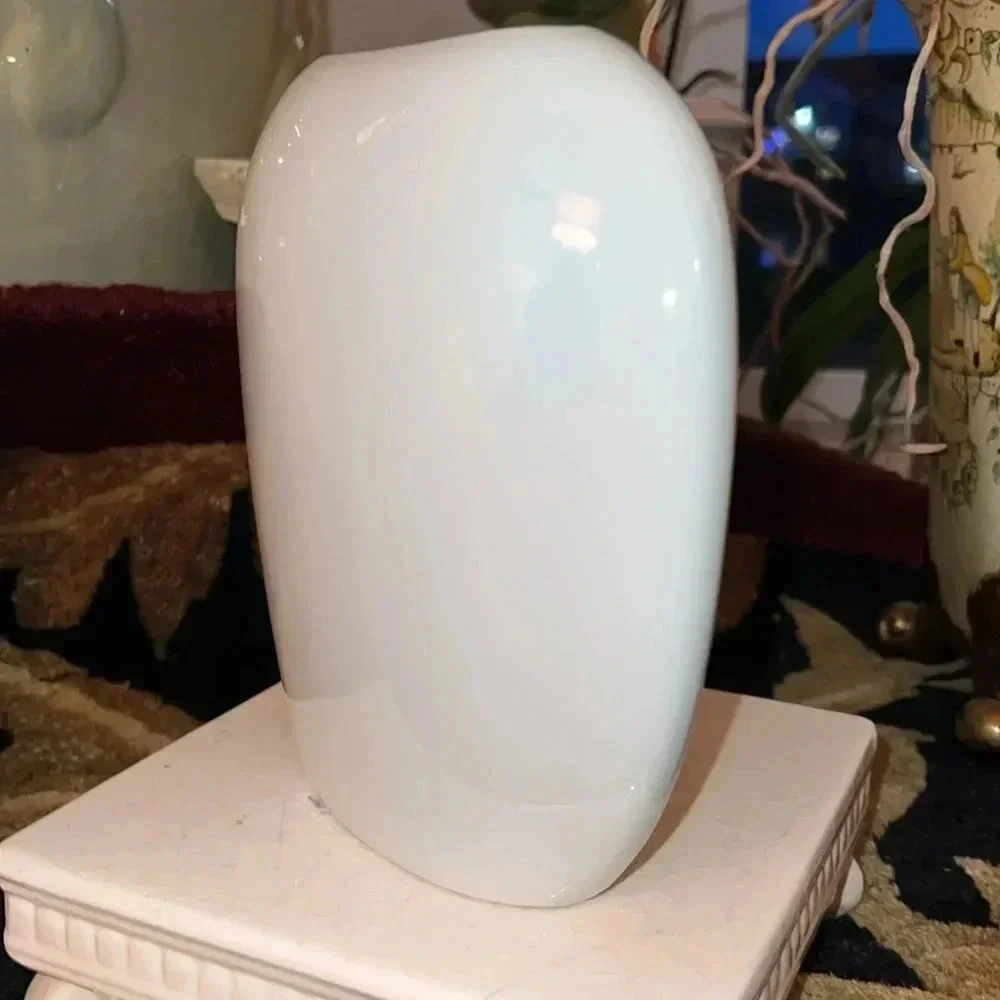 OTAGIRI Hand Painted Humm Floral Embossed Vase Vintage EXCELLENT Condition